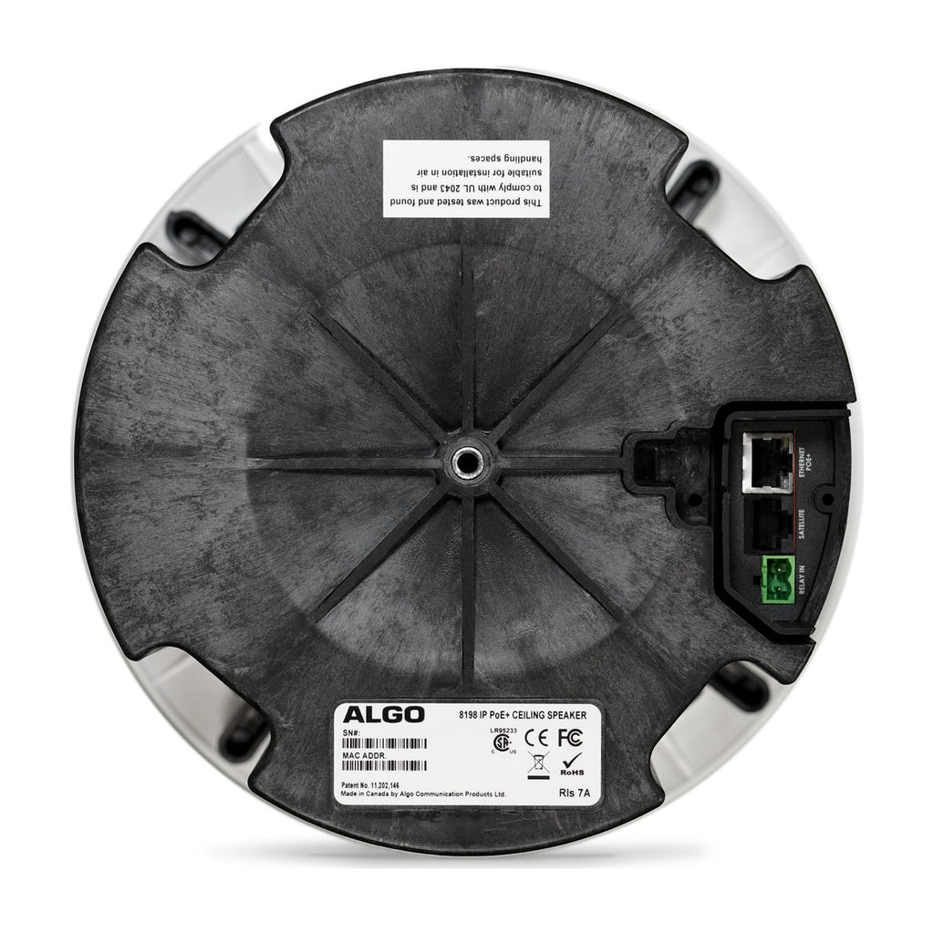 Algo 8198 PoE+ SIP Ceiling Speaker (2)
