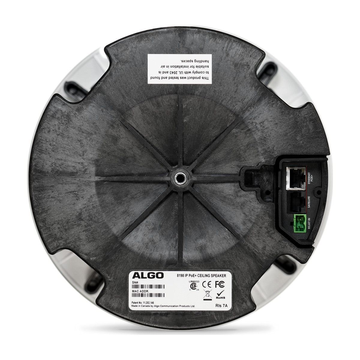 Algo 8198 PoE+ SIP Ceiling Speaker (2)