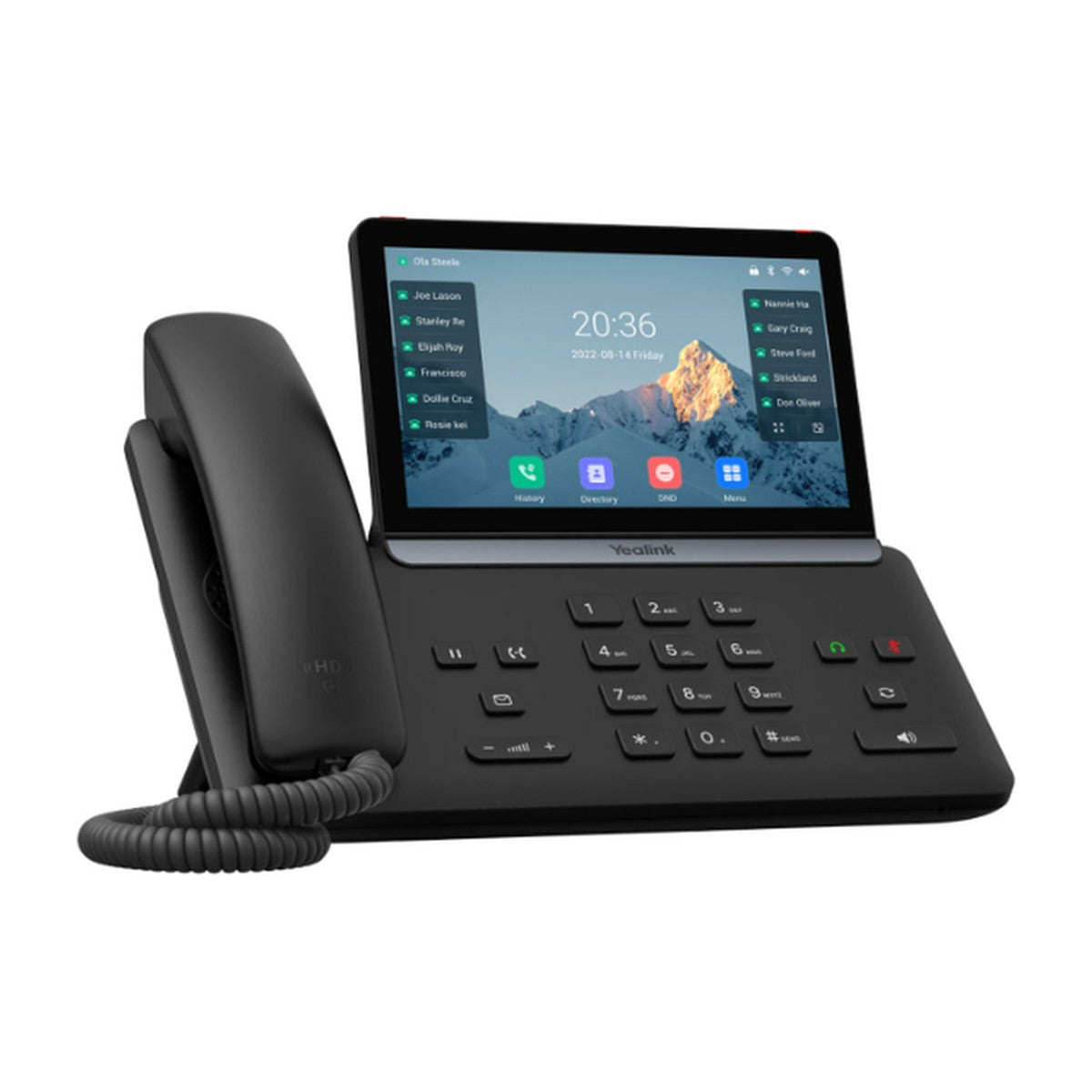 Yealink SIP-T87W Touchscreen Wi-Fi 6 & Bluetooth IP Phone (3)