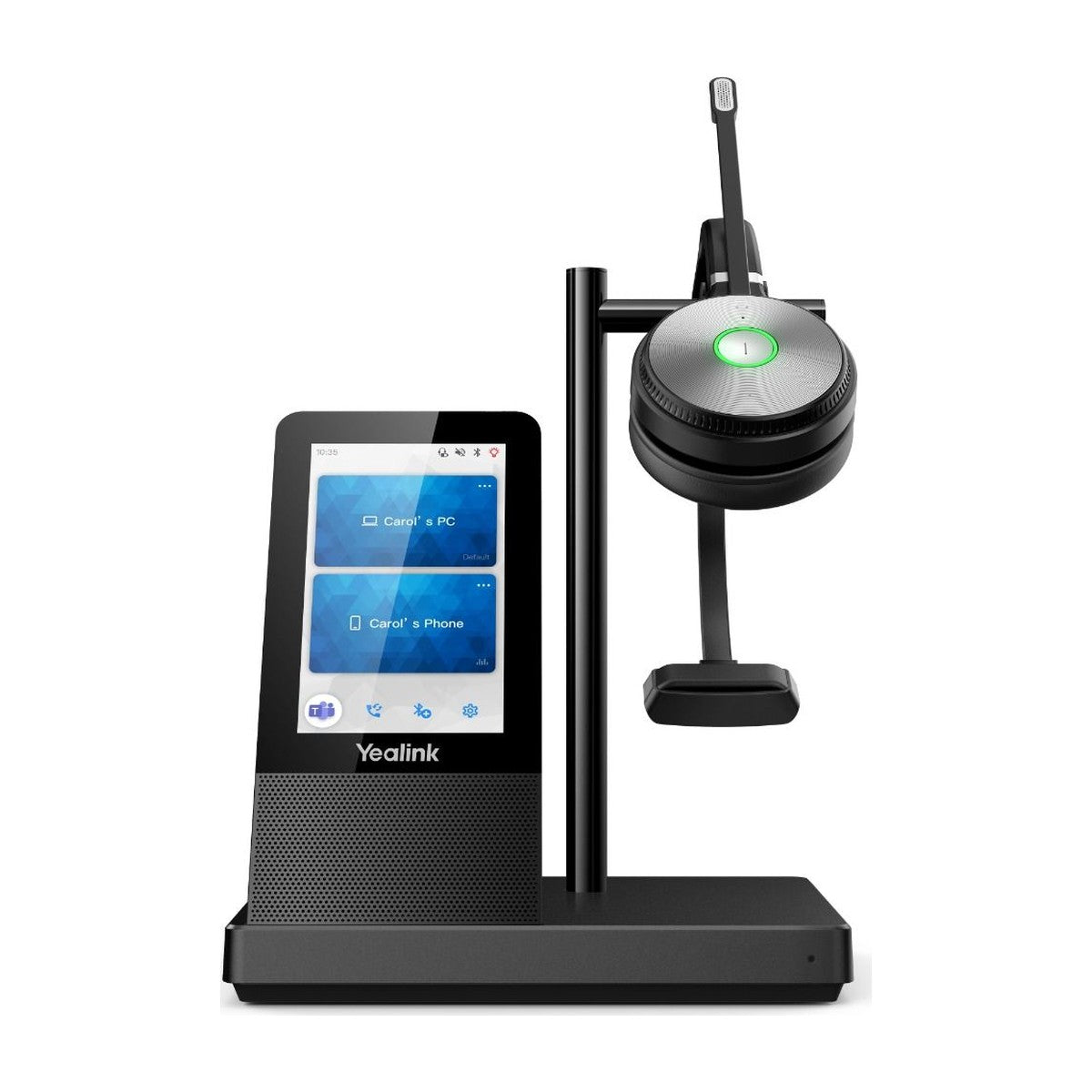 Yealink WH66 DECT Headset with Touchscreen Workstation