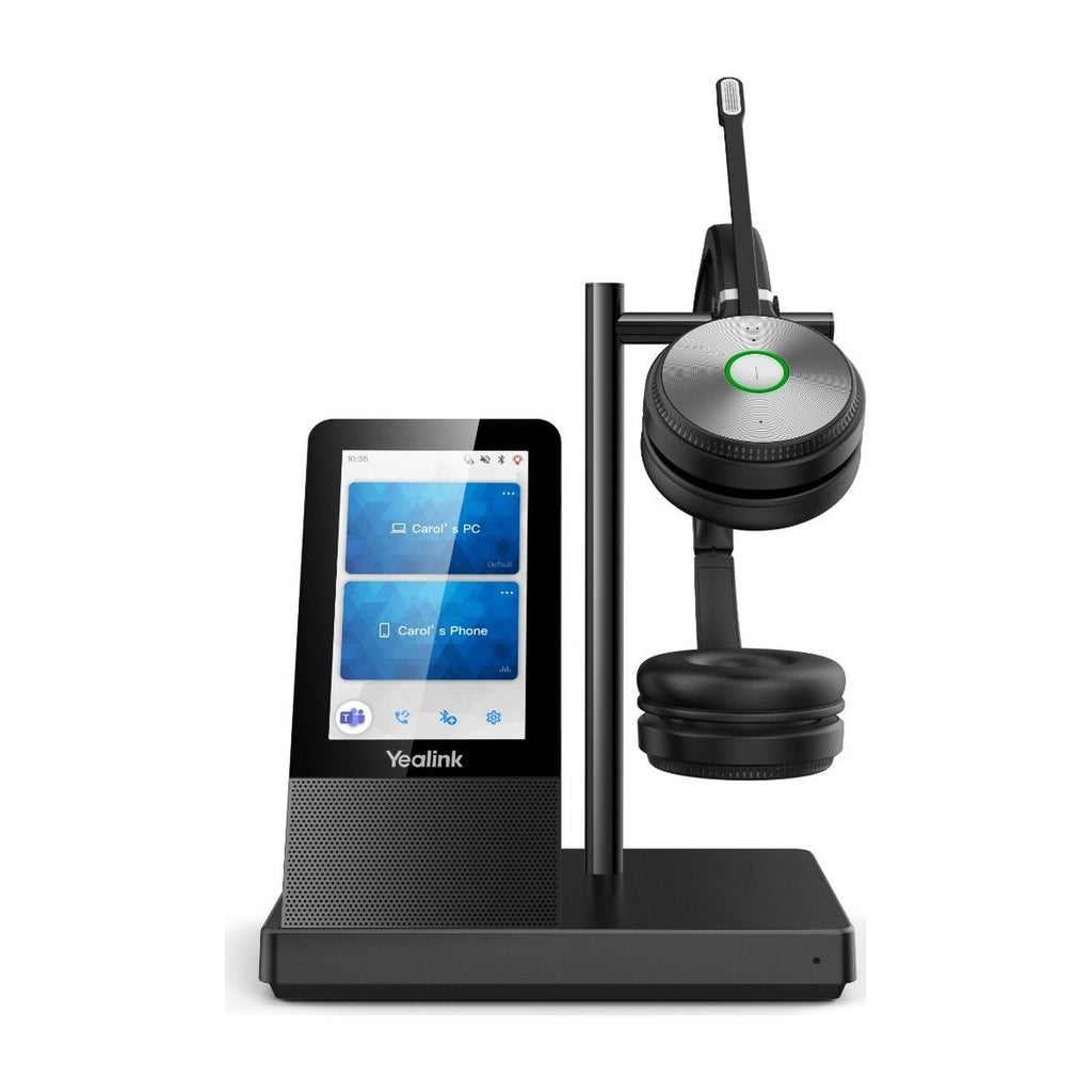 Yealink WH66 DECT Headset with Touchscreen Workstation (2)